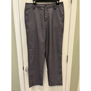 Puma Sport Lifestyle Men's Gray Herringbone Golf Pants Size 32x32 Puma Cell